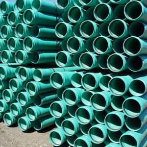 Sewage pipe coating